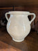 Antique French Earthenware Faience Ceramic Vase / Jar