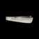 Brushed Sterling Silver Modernist Geometric Bangle Bracelet