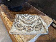 White Beaded Purse