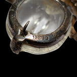Vintage 1940's Trifari "Jelly Belly" ALFRED PHILIPPE Vermeil Sterling Silver Lucite Spider Clip / Pin / Brooch