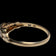 18K Yellow Gold Art Deco Diamond Engagement Ring Size 8