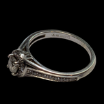 14K White Gold Barry's Diamond Ring Size 5