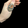 Sterling Silver Petrified Wood Ring Navajo Size 7 3/4