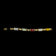 Vermeil Silver Panel Bracelet with Chinese Characters & Gemstones & Jade