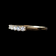 14K Yellow Gold & 5 Diamond Classic Band Size 6.5
