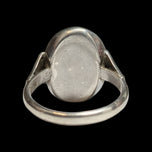 Vintage Sterling Silver Floral Motif Ring Size 6.5