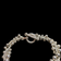 Sterling Silver "DNA" Bead Bracelet Toggle Clasp Statement