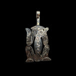 Sterling Silver Native American Frog Pendant