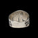 Mexico Sterling Silver Hopi / Native Bear Claw / Kokopelli Stamped Ring Size 14