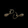 14K Yellow Gold Teardrop Hoop Hinge Earrings