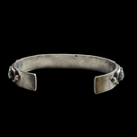 Navajo Old Pawn Silver Turquoise Cuff Bracelet