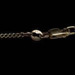 10K Yellow & White Gold Diamond Pendant Necklace