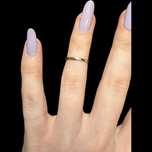 Antique / Deco 10K Yellow Gold Stamped Pinkie / Knuckle Ring Size 3