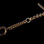 Antique 10K Gold T-Bar on Bolt Clasp Watch Fob Accessories