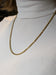 10K Yellow Gold Rope Chain 20.5" Barrel Clasp