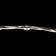 10K White Gold Twist Hinge Cuff Bangle Bracelet Italy