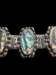 Sterling Silver Liquid Bead Mother of Pearl Link Bracelet Mexico