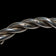 Heavy Sterling Silver Twist / Braided / Rope Cuff Bracelet