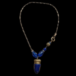 Limoges Glass Perfume Bottle Necklace by Artist Kathy Barrick - One of a Kind