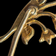 14K Yellow Gold Lily of the Valley Leaf & Flowers Seed Pearl Stick Pin