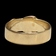 Vintage 9K Yellow Gold Intricate Filigree Style Belt Ring Size 7
