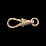 Antique 9K Gold Dog Clip Albert Chain Watch Fob Connector