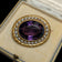 Victorian 14K Gold Natural Amethyst & Seed Pearl Brooch / Pendant