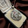 Equestrian Horse / Fox Hunt Themed Johnson Bros Ironstone Pottery Necklace