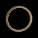 Antique Victorian Era 22K Yellow Gold Wide Donut Band Chester England 1886 Size 8