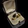 Antique Victorian Era 22K Yellow Gold Wide Donut Band Chester England 1886 Size 8