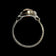 Vintage Sterling Silver Detailed Cameo Ring Size 6 3/4