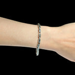Sterling Silver Byzantine Link / Chain Bracelet