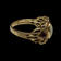 10K Yellow Gold, Opal and Pink Tanzanite Ring Size 6