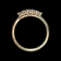 14K Yellow Gold & 5 Diamond Classic Band Size 6.5