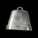 Victorian Sterling Silver "Baby" Enamel Bell / Rattle Pendant Birmingham