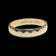 10K Yellow Gold Faceted Bevel Band “And a Day” Ring Size 7