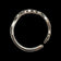 Norwegian .830 Silver Spoon Ring Size 8 Adjustable