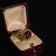 Vintage 14K Yellow Gold Smokey Quartz Ring Size 7