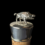 Sterling Silver Wild Boar Cork / Bottle Stopper