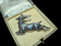 Vintage Sterling Silver Leaping Stag / Jumping Deer Brooch