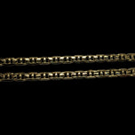 14K Yellow Gold Anchor / Mariner Link Chain Necklace
