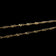 14K Yellow Gold Italian Singapore Twist Chain Necklace 20"