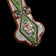 Large Antique Italian Micro Mosaic Cross Pendant - Pope Photo