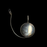 Sterling Silver Retractable Measure / Sewing Tape on Bail Loop