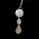 Sterling Silver & Green Lace Onyx & Amethyst Necklace