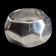 Sterling Silver Designer Pianegonda Love & Life Dome Ring Size 7