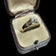 14K Yellow Gold 0.25 CT Diamond Solitaire Ring with Baguette Cut Shoulders Size 7 3/4