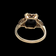 10K White and Yellow Gold, Onyx, and Diamond Signet Style Ring Size 6
