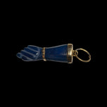 Antique Gold Plated Mano Fico / Figa Protective Amulet Charm