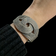 Danecraft Sterling Silver Cuff Rope Design Bracelet